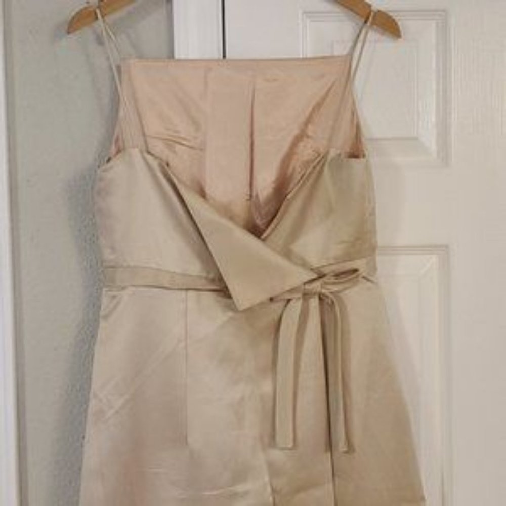 🎉 Vera Wang bow back Floor Length Gown 🎉